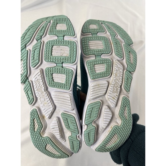 Hoka One One Bondi 7 1110519-AEBL Womens US 10 Running Shoes Aquarelle Sneakers - Picture 8 of 8